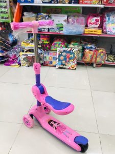 xe trượt scooter cho bé hồng