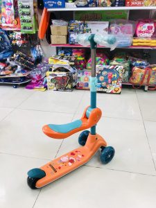 xe trượt scooter cho bé xanh lá