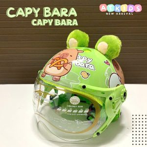 Nón bảo hiểm capybara kính