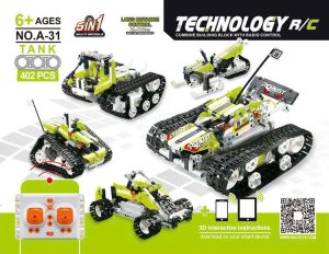 DG-31A Lego Lắp Ráp Xe Tank Điều Khiển